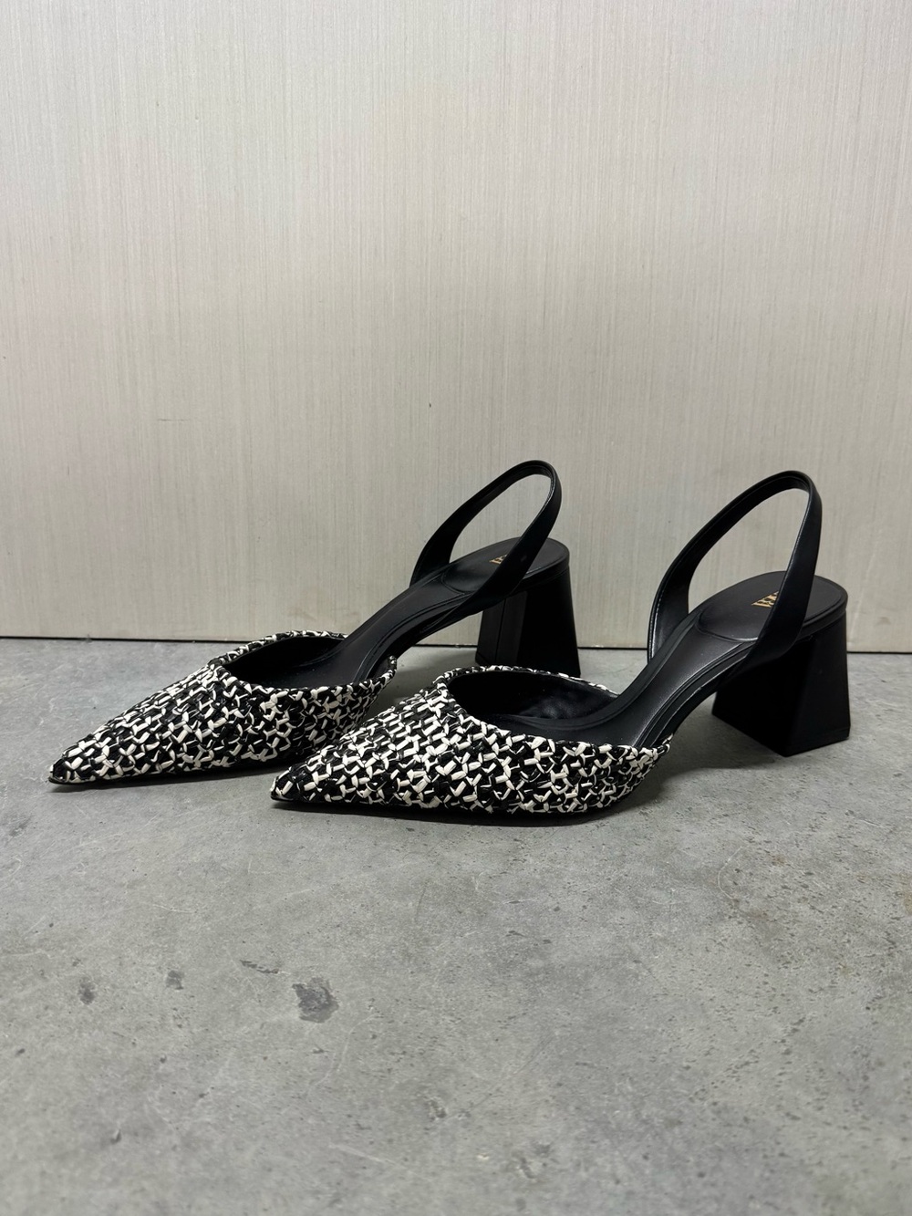 Zara Slingback Block Heel